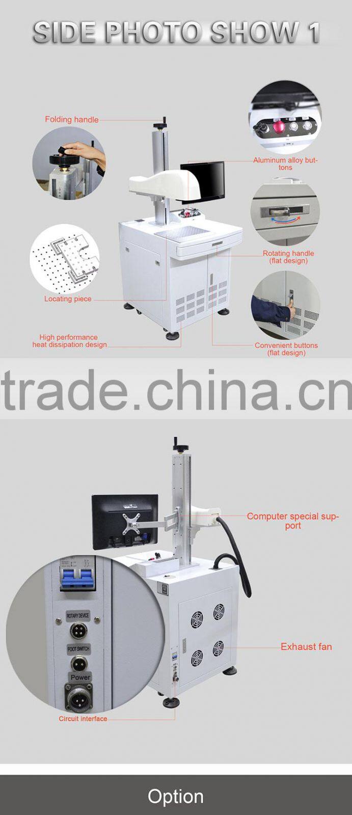 hot sale co2 laser marking machine from Bodor