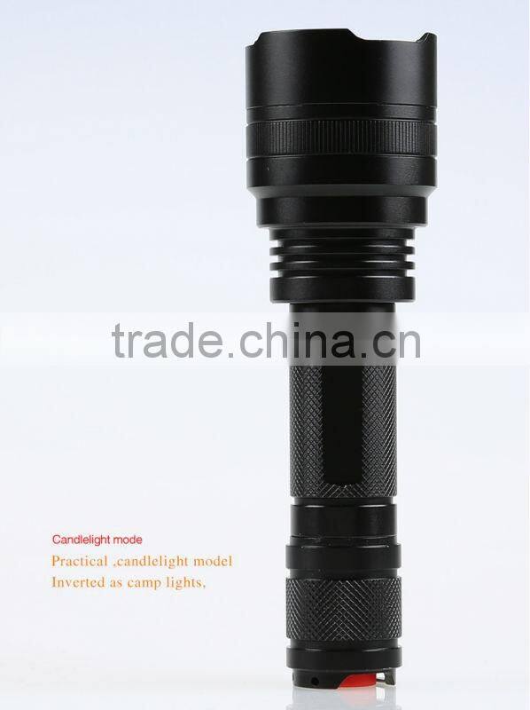 Rechargeable XML R5 LED Aluminum Flashlight