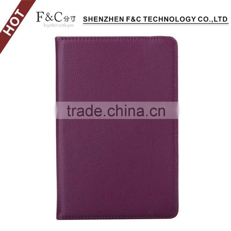 2016 custom made Universal case for 10.1 inch tablet pc with camera hole and belt 360 rotating case