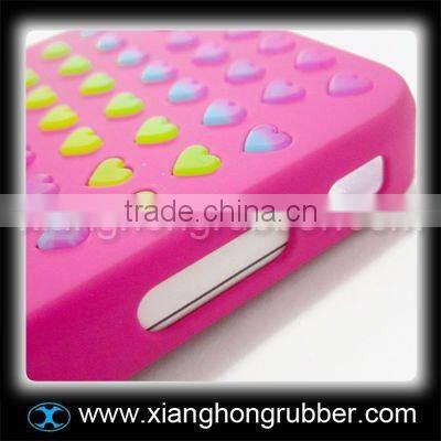 customed mobile phone silicone case for hello kitty