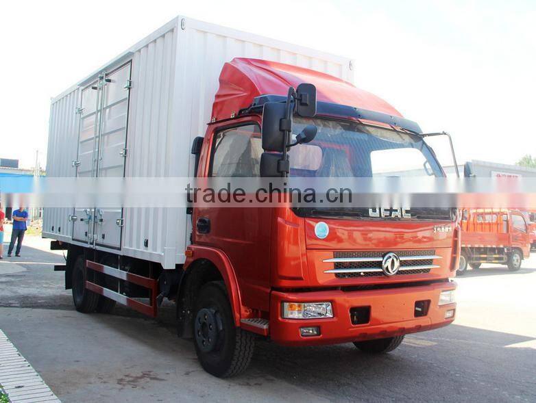 4x2 Dongfeng 120hp 6t Van Cargo Trucks from Chinese Manufacturer