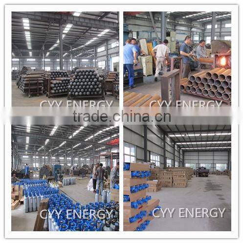 ISO Approved High Quality steel seamless gas cylinder for O2,CO2,H2,N2 etc