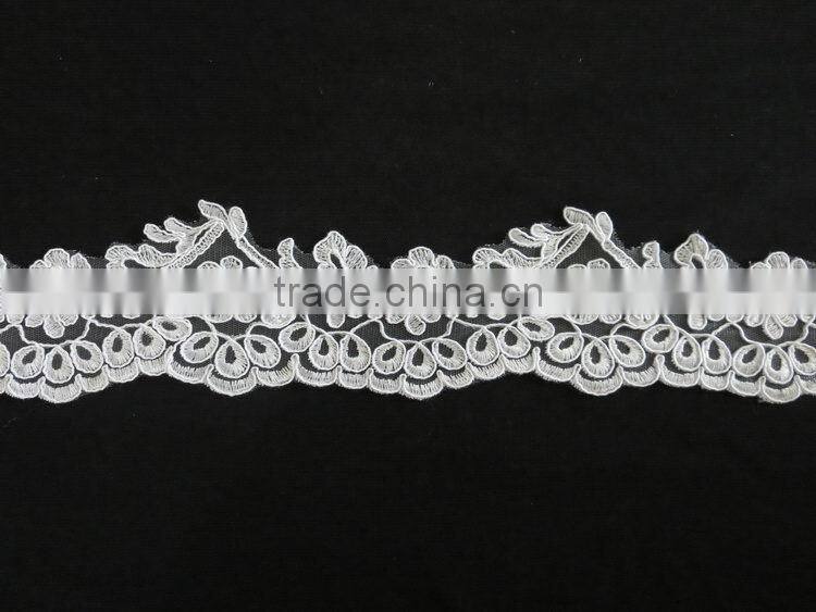 Top quality hot sale hot selling cotton cord lace for sale