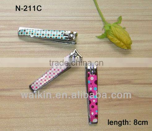 New Style Arched Shape Nail Clippers in Stainless Steel Material