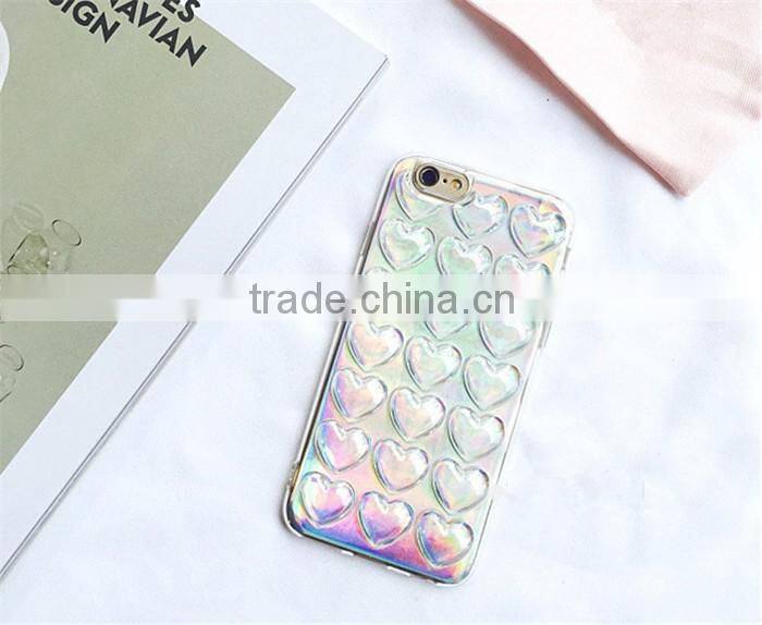 wholesale shockproof 3d glitter tpu case for iphone 6 6s 4.7