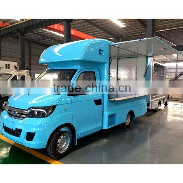 special custom mobile food truck for sale in China