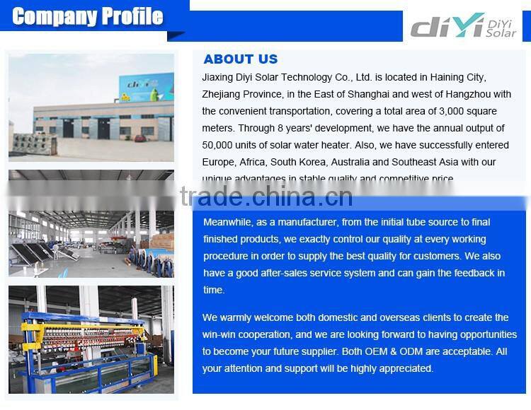 Chinese factiory Split Pressurized Solar Water Heater System