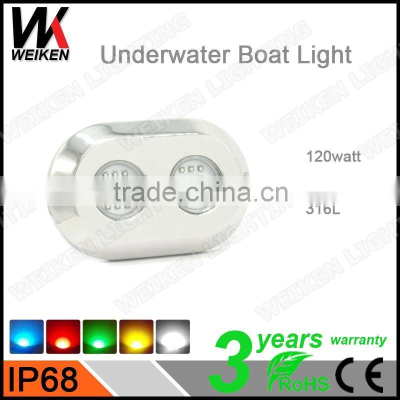 Stainless Steel IP68 12v Swimming Pool Submersible Navigational Led Underwater Lights