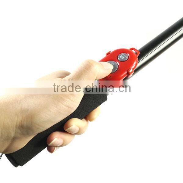 Bright Color Selfie Stick Extendable Bluetooth Monopod Handheld Pole With Remote Shutter for iPhone Samsung Camera