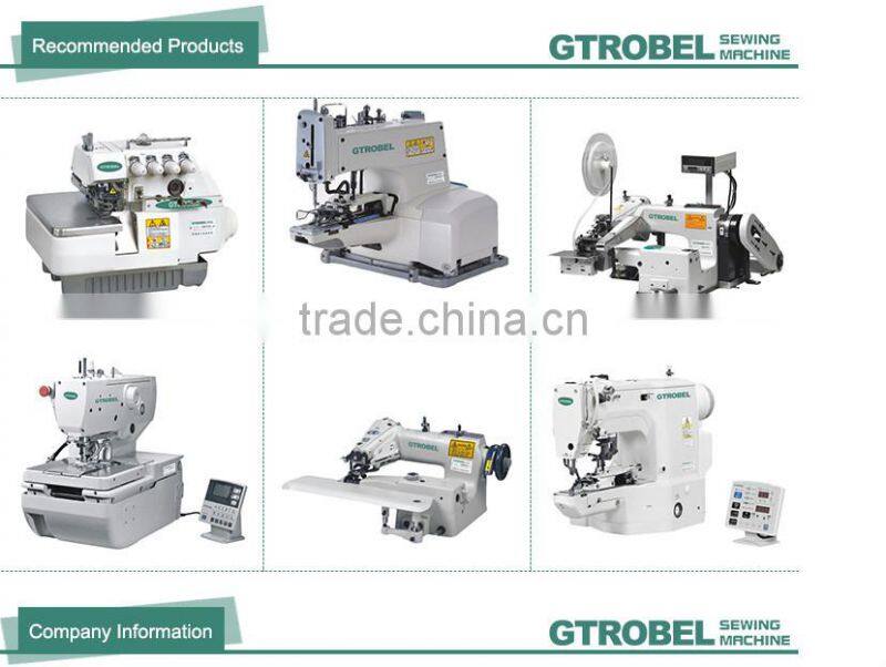 The automatic making Beltloop sewing machine, used borther ke-430B-02 electronic lockstitch beltloop bar tacker