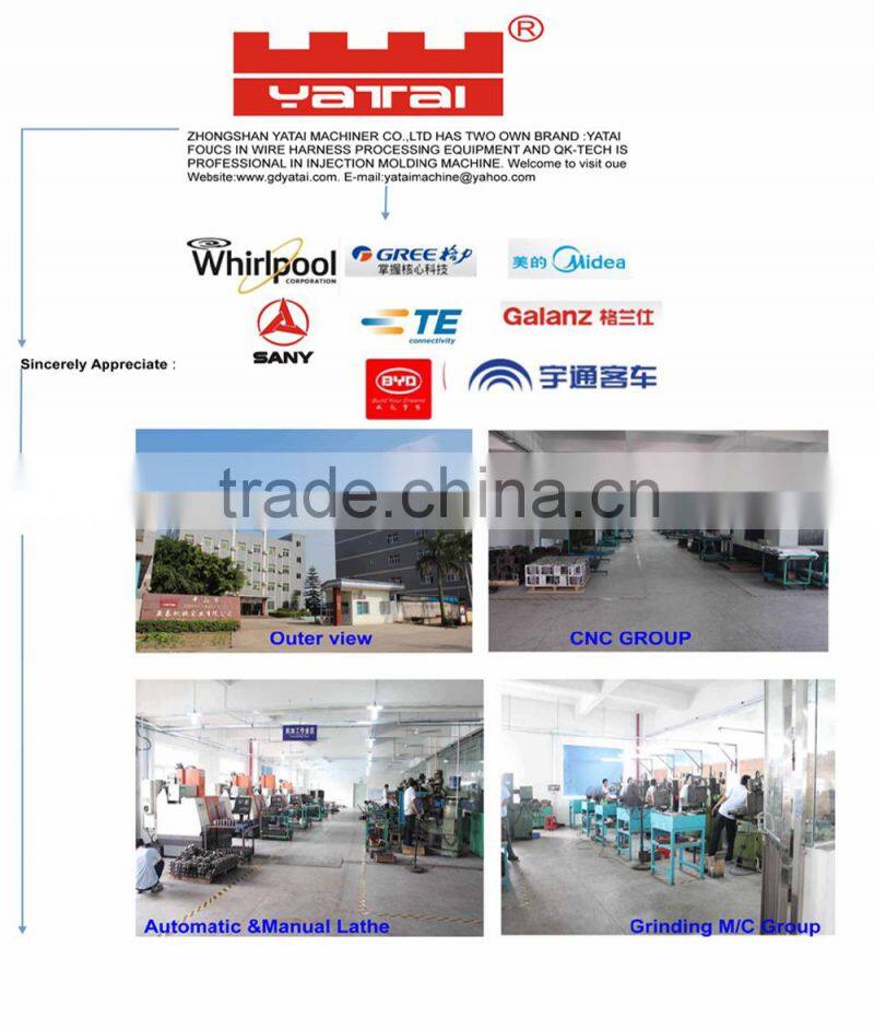 automatic crimping machine -Special cable in hot stripping