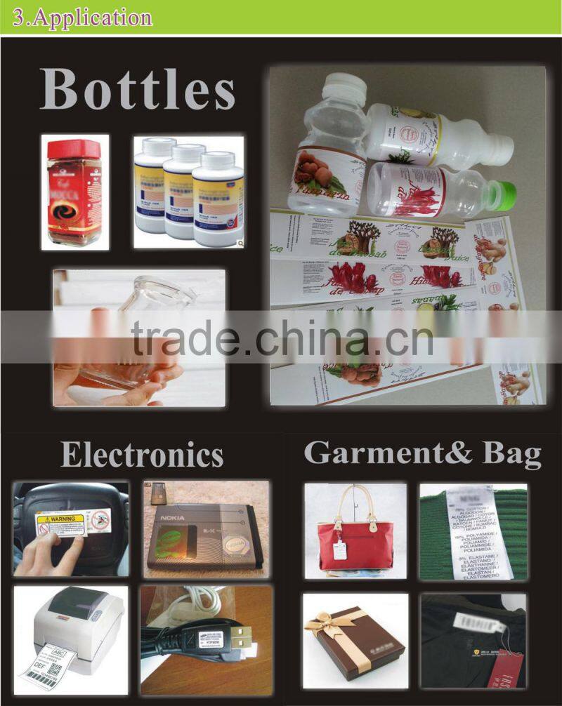 Cheap A4 sheet Round sticker Transparent sticker