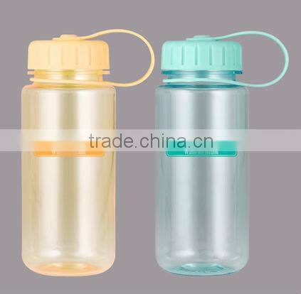 BPA free colorful cheap clear plastic drinking water bottle wholesale 400ml