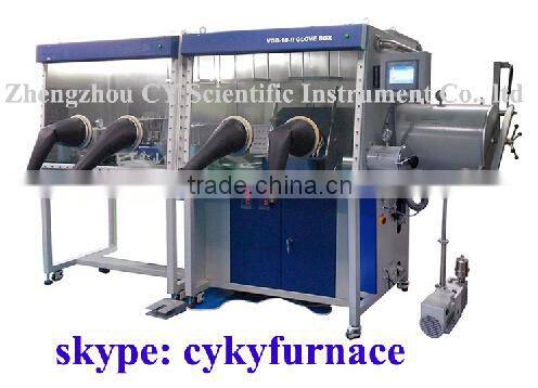 Glove Box with Gas Purification System for Li-ion battery materials / glove box