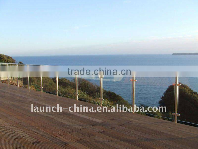 Tempered glass for staircase design