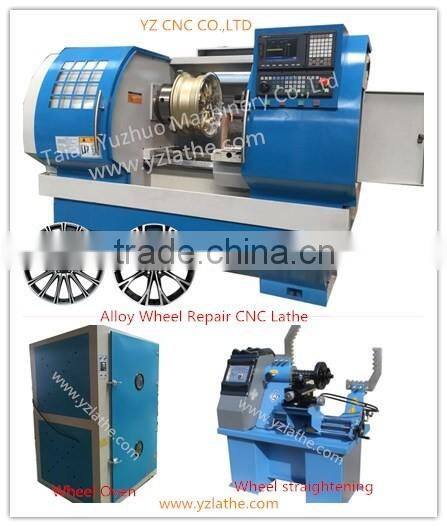 22inch Wheel repair cnc lathe diamond cutting refurbish rims