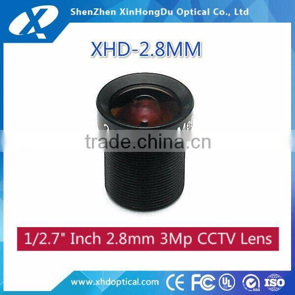 camera hd fixed 3 MP 2.8mm 1/2.7 inch f2.0 board m12 x 0.5 lens