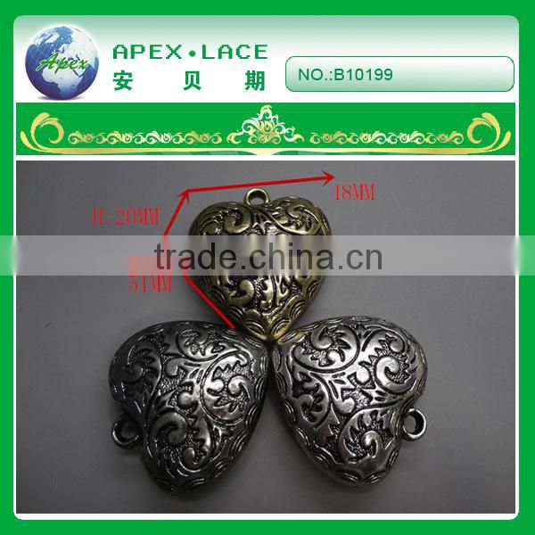 rose design beads ABS bead for Clothing Garment Decorative Beads-B10188