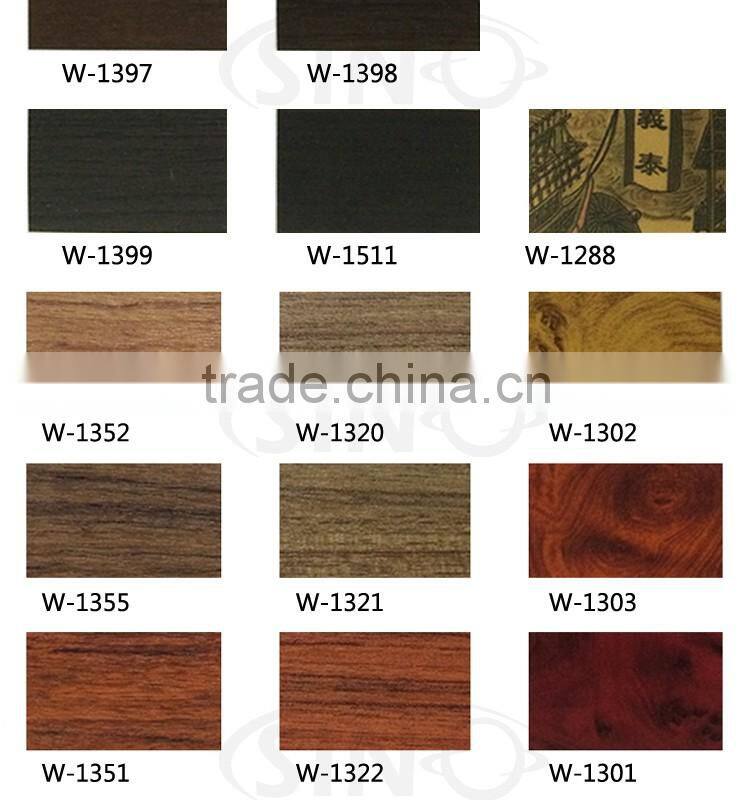 SINO W1390 Rich Pattern Cabinets Decoration Wood Effect Film