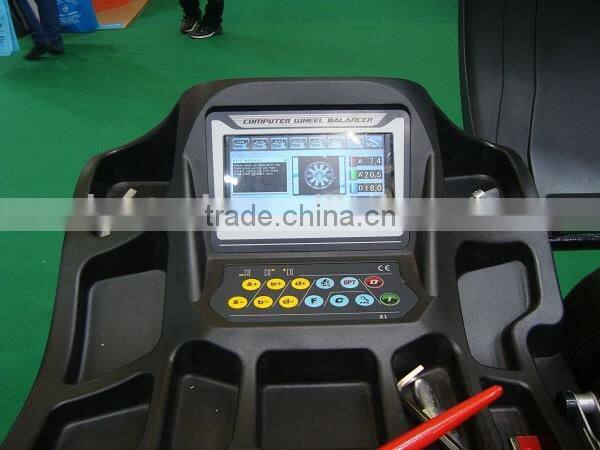 Automatic tire tools for tire balance with width guage LCD monitor CE approve model IT643