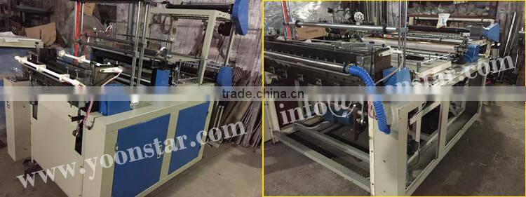 700mm single deck single line non woven shopping bag making machine manual for sale