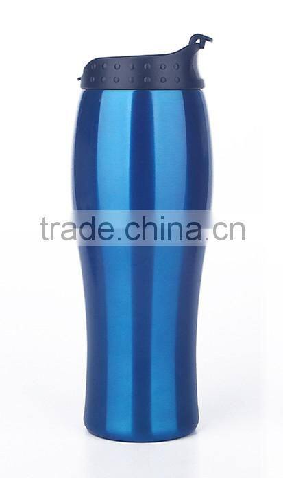 OEM /wholesale 300ml stainless steel vacuum private coffee cup as the best for finger