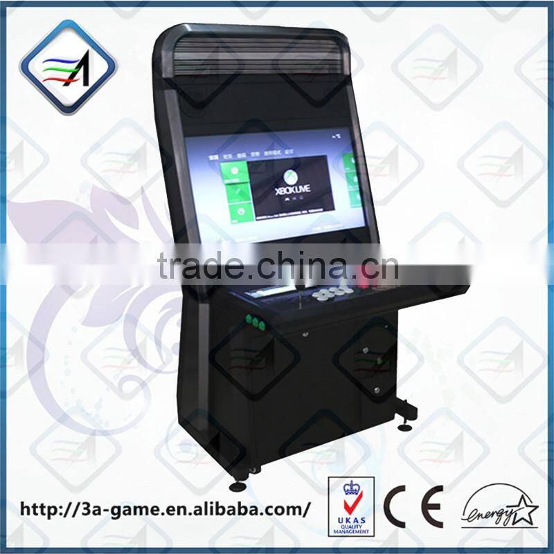 Xbox360 games in joytick coin operated fighting game machine