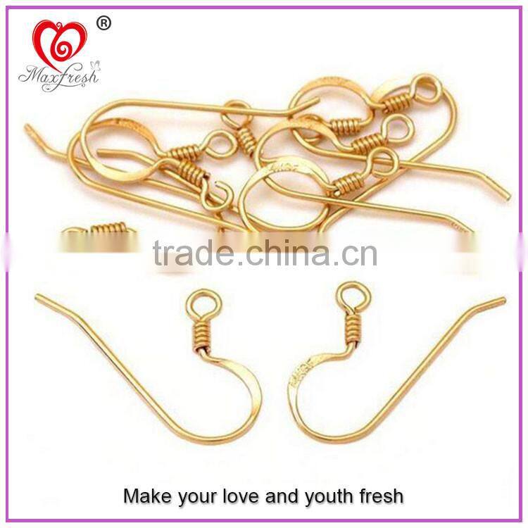 Wholesale brass earring hook high quality jewelry finddings jewelry accessories jewelry hook