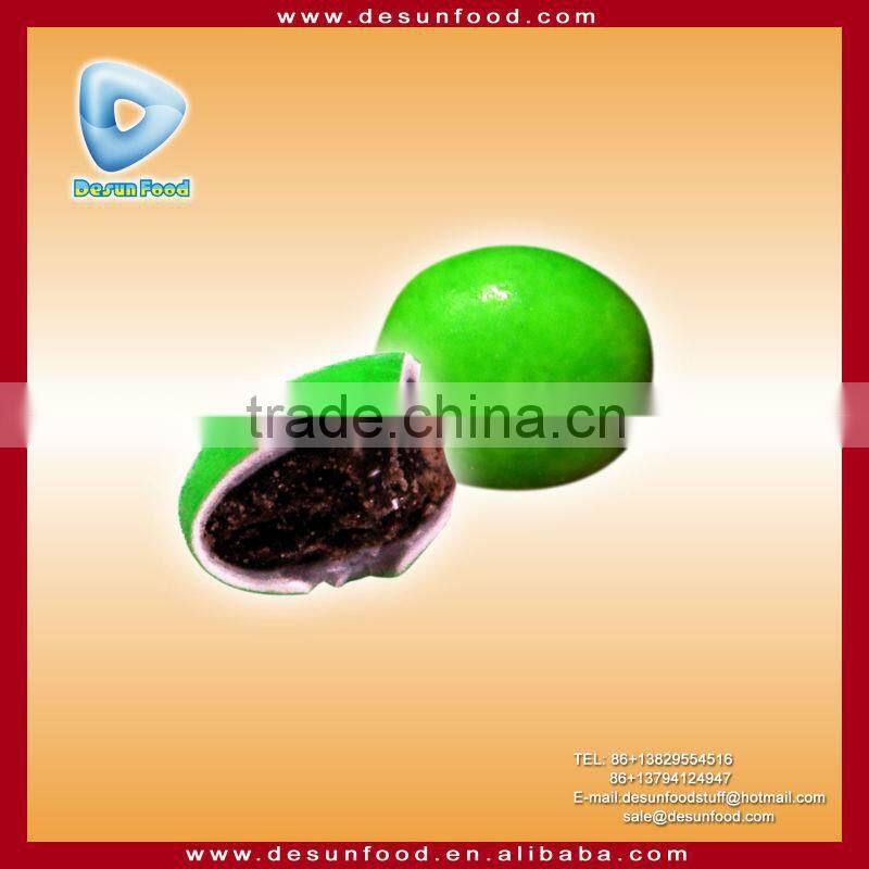 Colorful mini chocolate bean