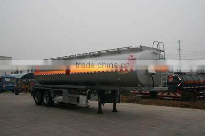 Aluminum alloy flammable liquid tank semi-trailer transport