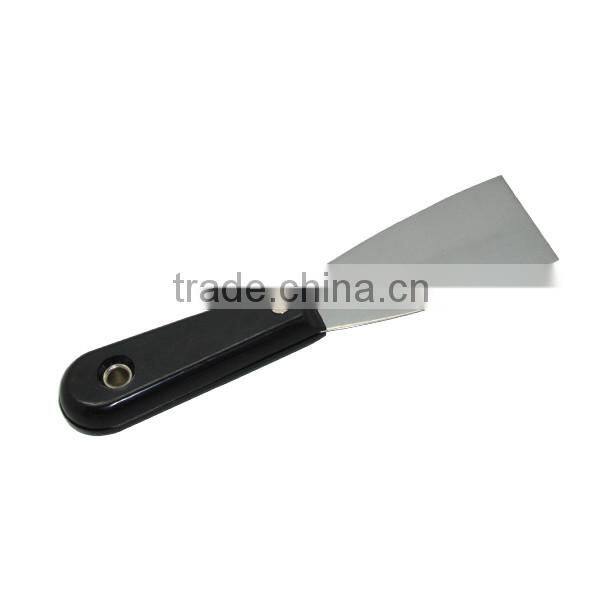 1.1/4'' Mirror Polished Putty Knife with Clipped Plastic Handle, Scraper for Cement