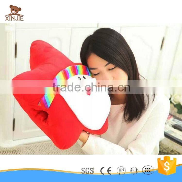 custom plush santa claus hand warmer