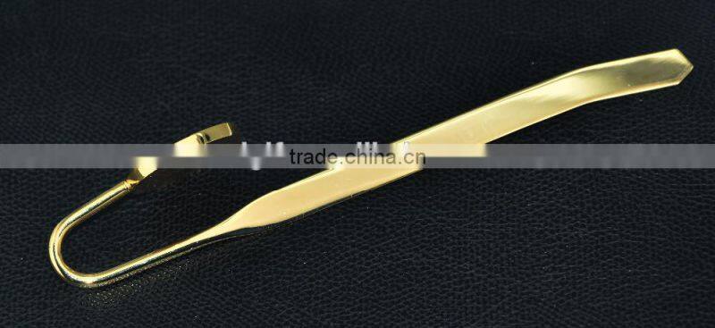 Red round head soft enamel Metal bookmark for souvenir