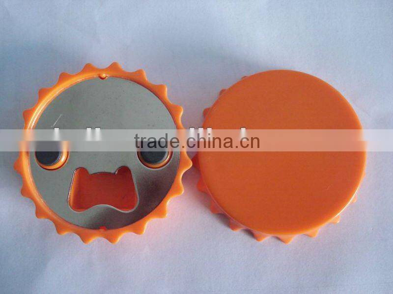 plastic beer bottle opener with bottle shape