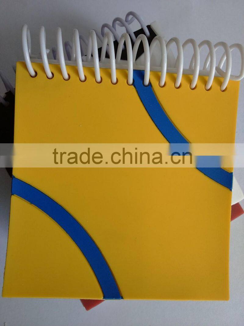 cheap bulk soft pvc cover material notebook school paper notebook