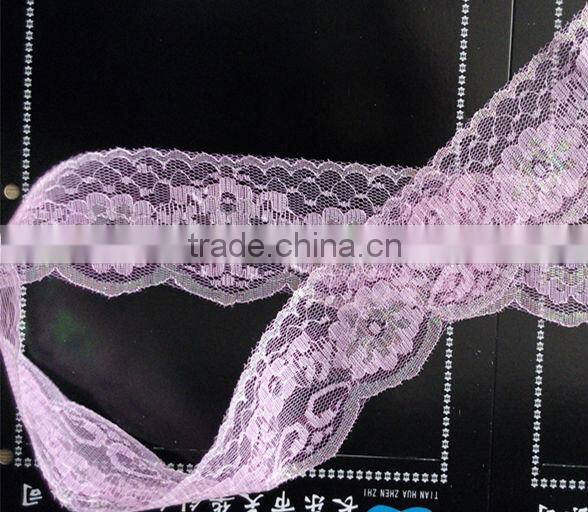 Bridal lace trim wholesale lace trim 6cm