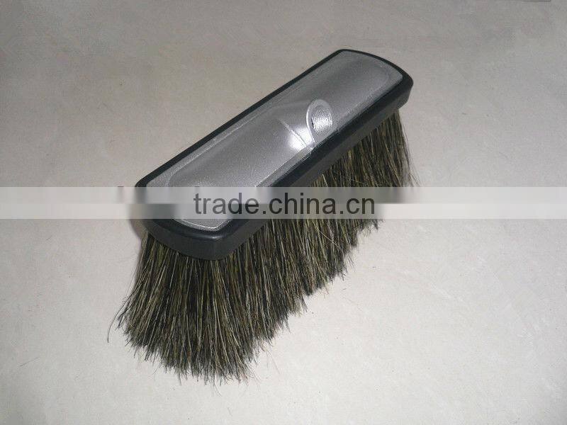 100% natural boar bristle and hog hair car wash brush