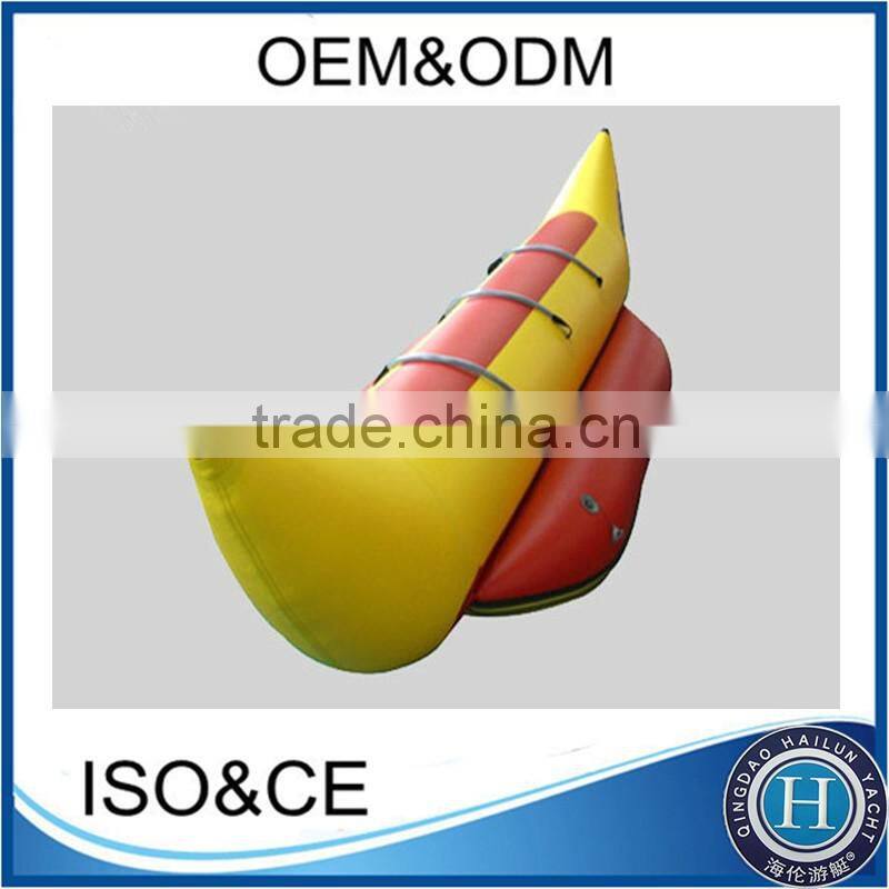 One Tube Inflatable Floating Banana Boat For Sale