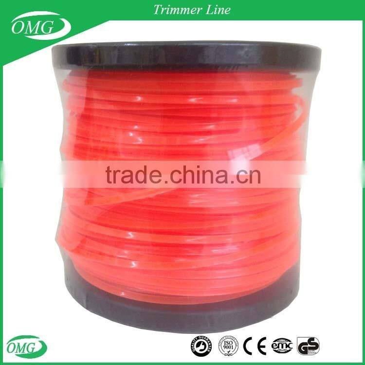 Professional Grade 2.4mm x 8LBS Dual Color Nylon Grass Trimmer Line
