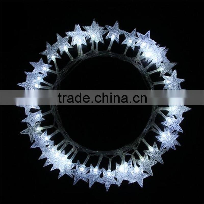 40 LED Star Fairy Light String Battery Powered for Indoor Outdoor Christmas, Partys, Wedding, New Year Decoration
