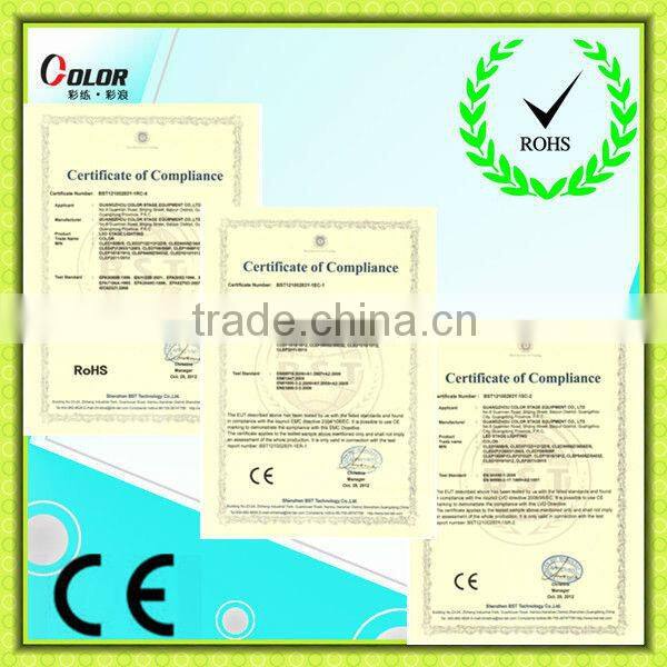 18pcs15W RGBWA+ UV color 6 in 1 led par light ip65