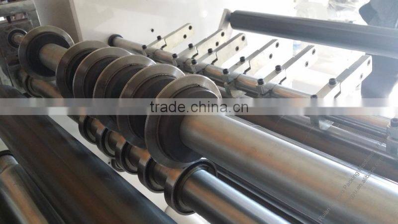 High Speed Automatic Slitter Rewinder Machine For Paulin