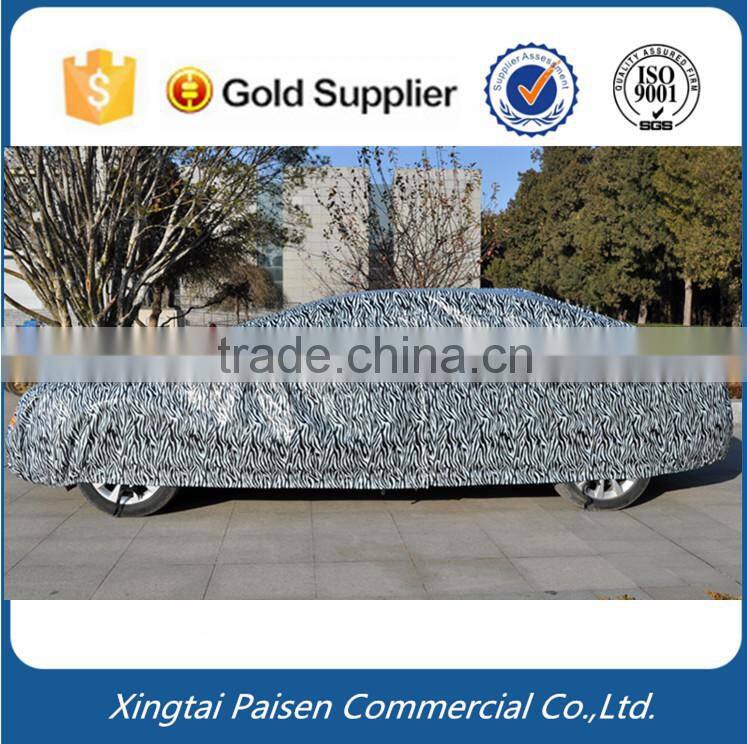 anti-sunshine aluminum film peva snow car cover/ big size car cover/anti uv peva car cover