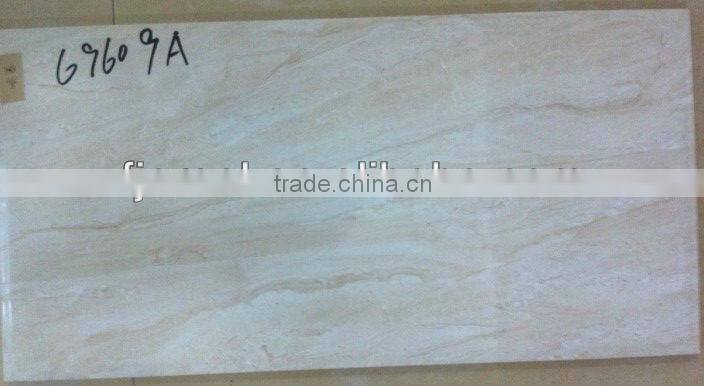 300x600mm beautiful beige wall ceramic 3D tiles house design