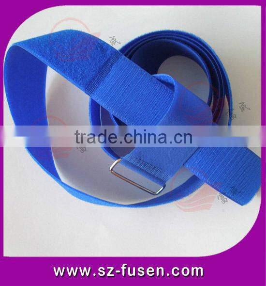 Self-locked magic tape lashing