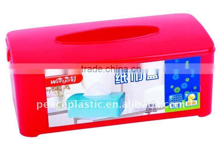 plastic napkin holder,tissue box