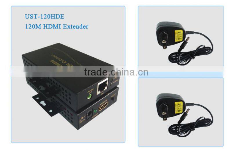 120M HD Extender over Cat5e/6 up to 1080p support 3D