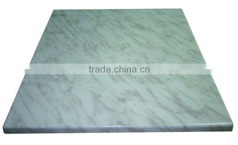 Round/square countertop werzalit top resin table top T2610