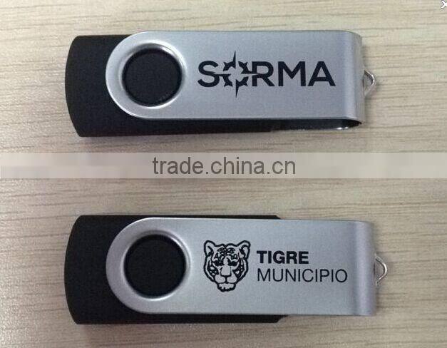 Promotional Customized Metal Twist USB Memory Stick Twist USB Flash Drive