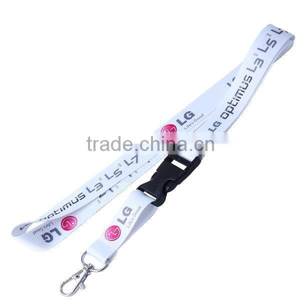 Customized logo outdoor activities water bottle lanyards